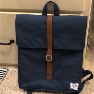 New without tags navy blue backpack